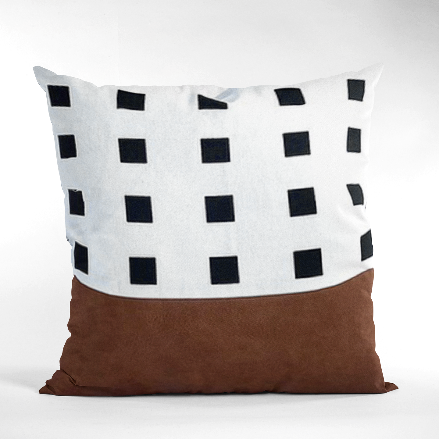Coussin Leather Stripe #6
