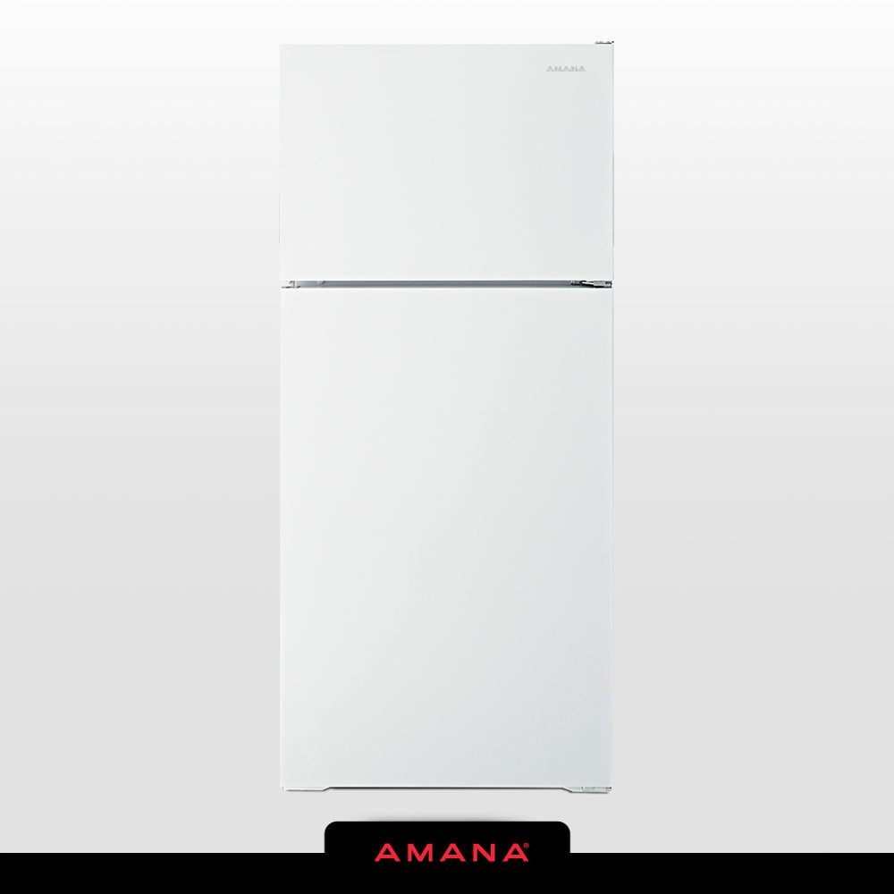 Réfrigérateur à congélateur supérieur Amana® de 16 pi cu avec capacité de rangement accrue