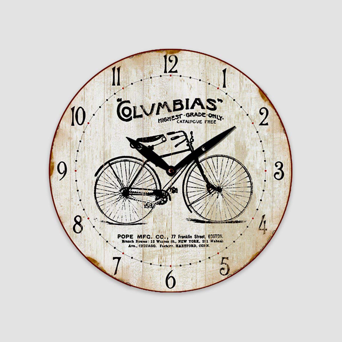 Horloge bicyclette