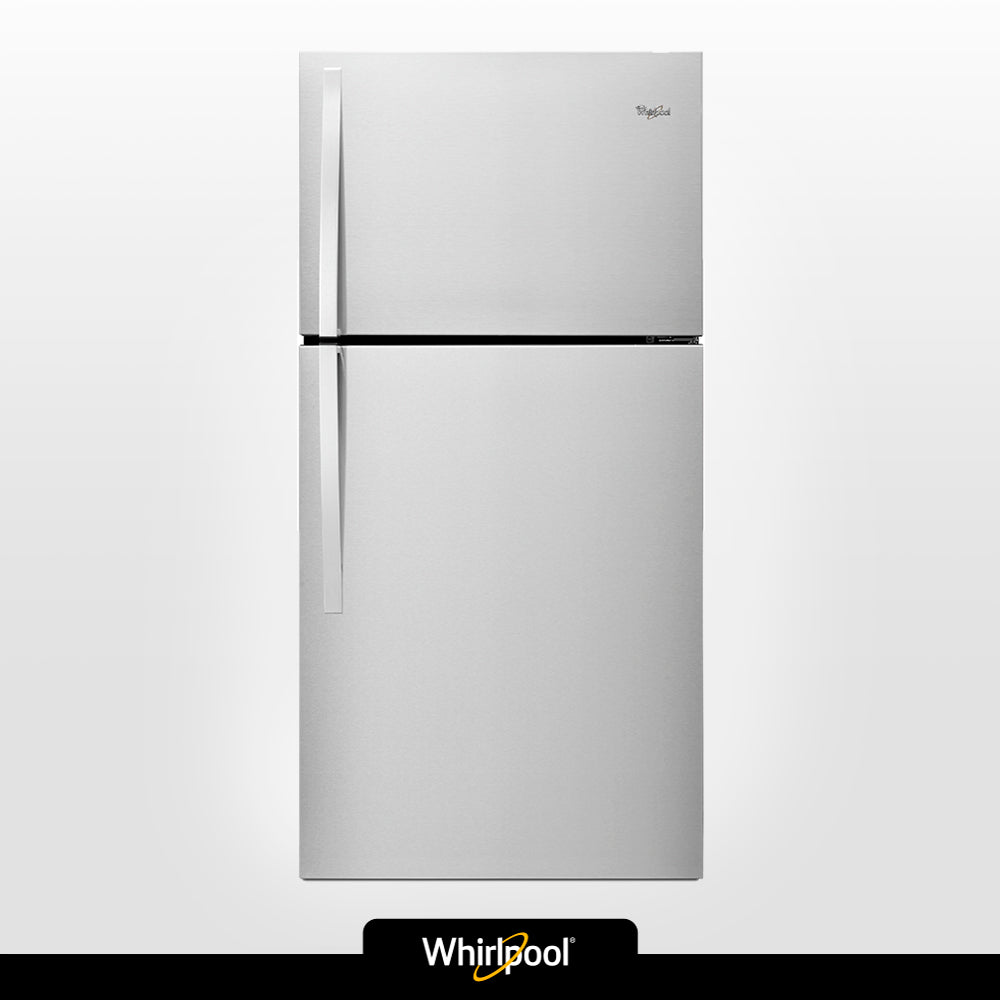 Réfrigérateur à congélateur supérieur Whirlpool® de 30 po – Compatible avec la trousse de machine à glaçons EZ Connect – 19.2 pi³