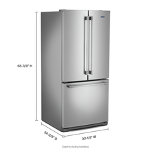 Charger l&#39;image dans la galerie, Réfrigérateur à portes françaises de 19.6 pi cu avec balconnets Strongbox™

